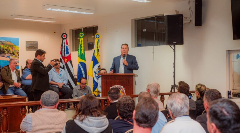 MDB, Podemos, PSD e Progressistas lançam Geraldinho para prefeito de Águas de Lindoia